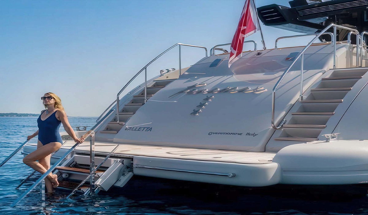 Аренда мега яхты Mangusta 110 Fanamax во Франции
